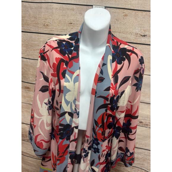 Cabi Cardigan Duster Womens Size Small XS Long Sleeve Floral Career Boho - Picture 4 of 11